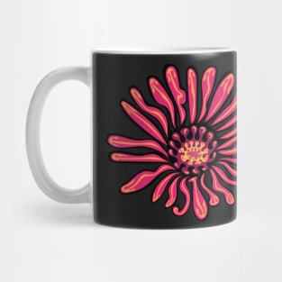 Pink Aster Flower Indigenous WAWEZHI CANADA Mug